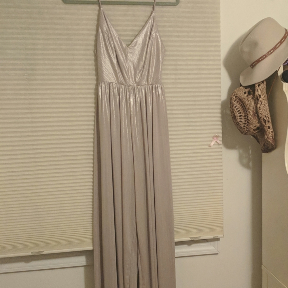 NEVER WORN shimmer romper